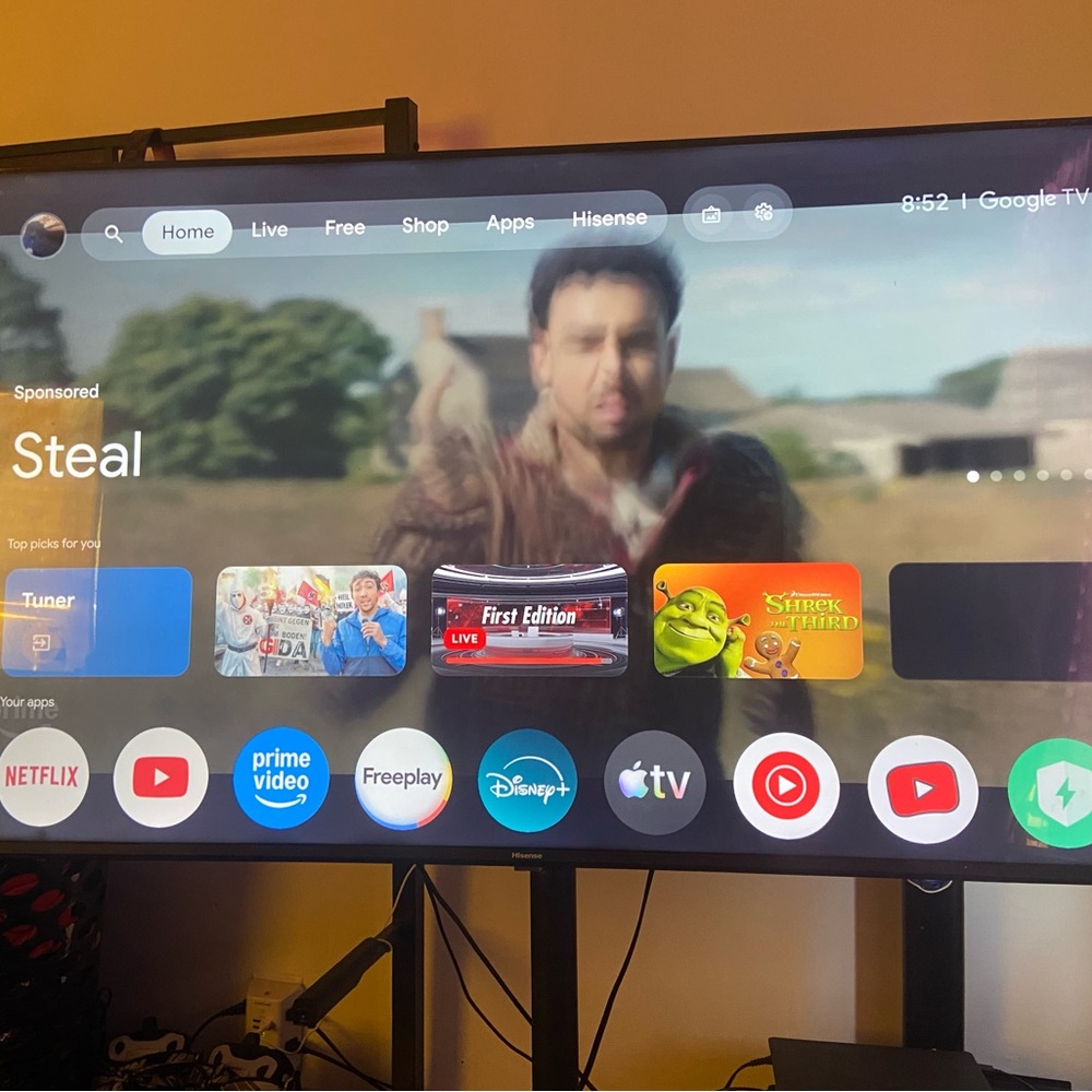 Hisense Smart TV with Streaming Interface